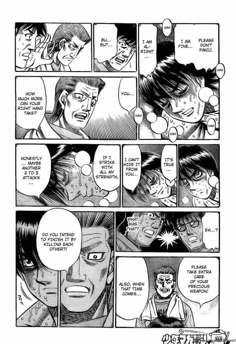 Hajime no Ippo - Chapter 839 Page 8