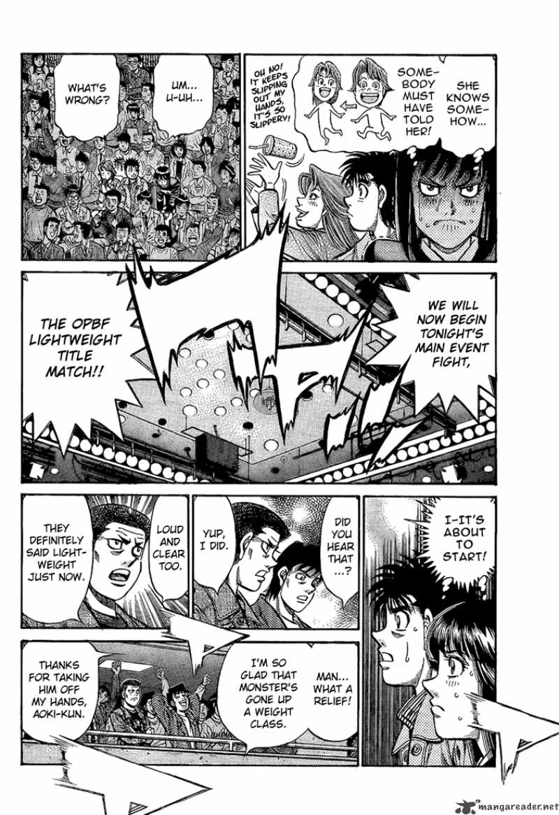 Hajime no Ippo - Chapter 853 Page 4