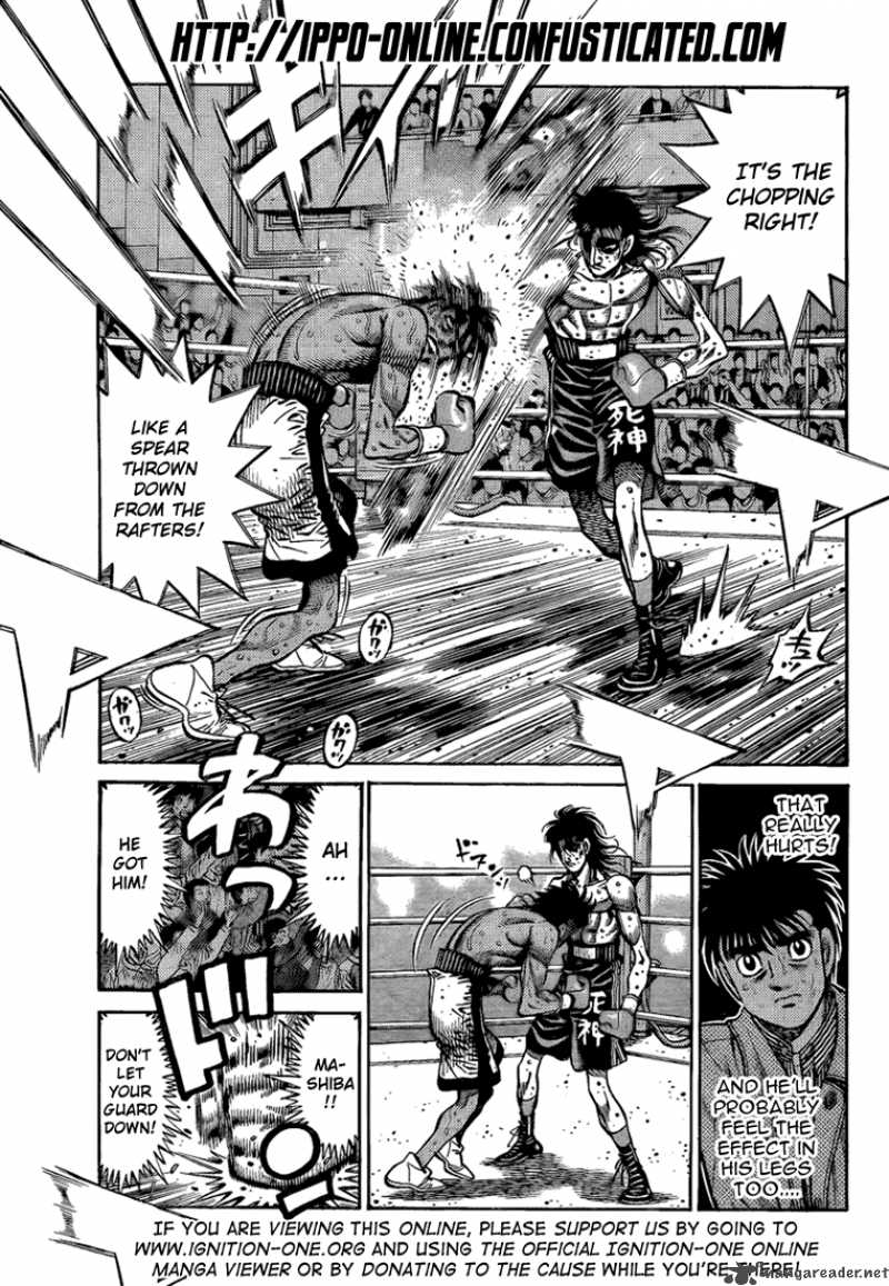 Hajime no Ippo - Chapter 854 Page 3