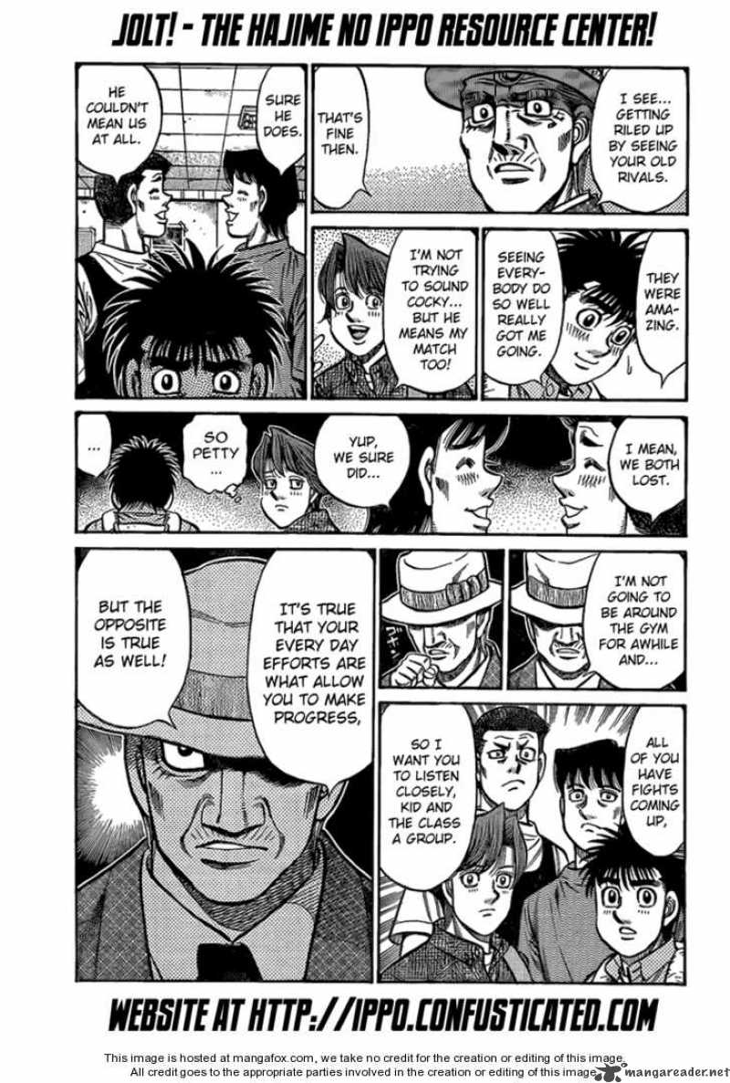 Hajime no Ippo - Chapter 856 Page 13