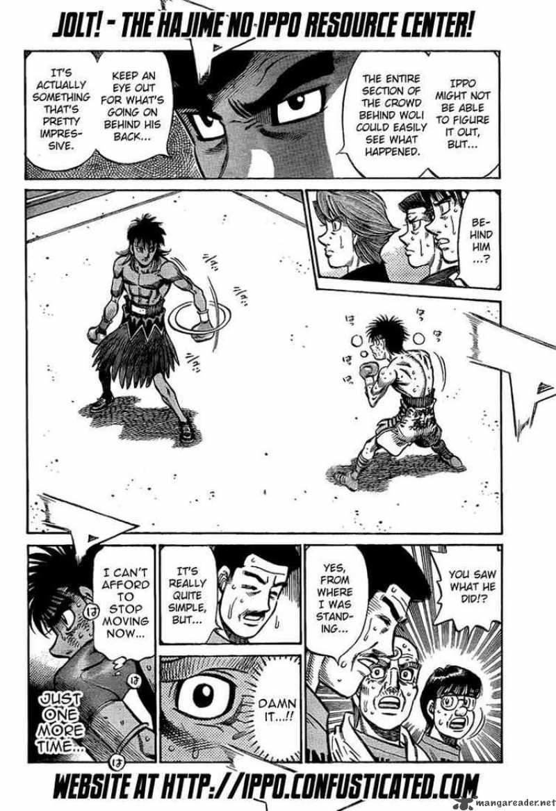 Hajime no Ippo - Chapter 873 Page 10