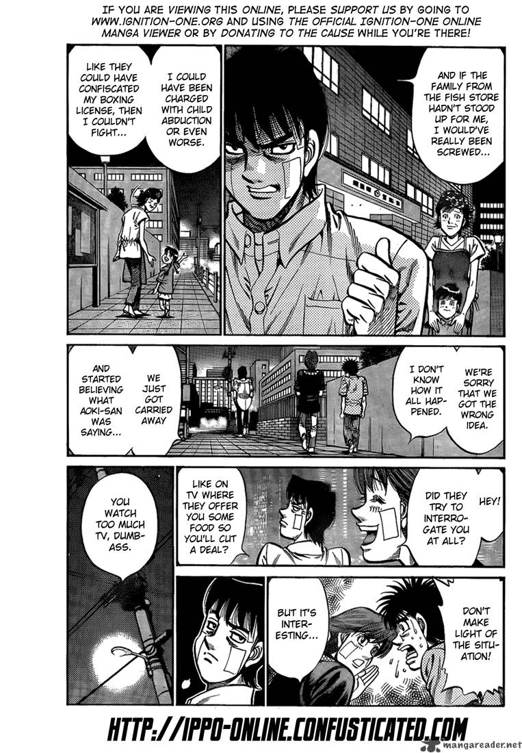 Hajime no Ippo - Chapter 915 Page 3