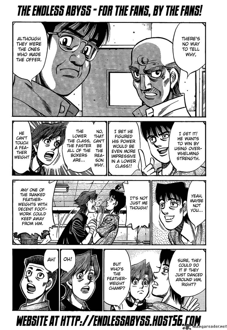 Hajime no Ippo - Chapter 916 Page 8