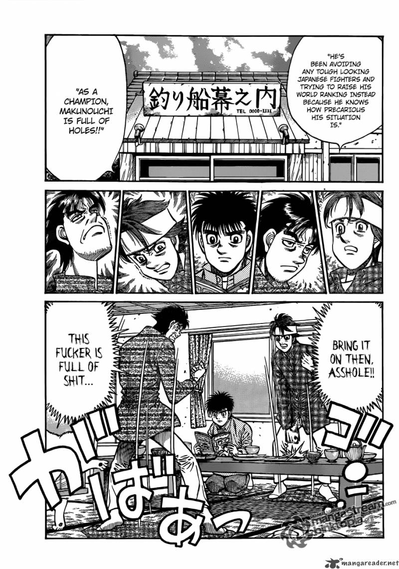 Hajime no Ippo - Chapter 921 Page 11