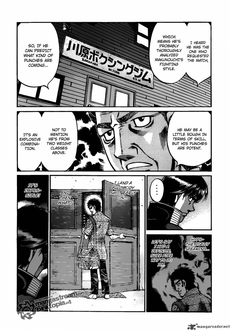 Hajime no Ippo - Chapter 922 Page 12