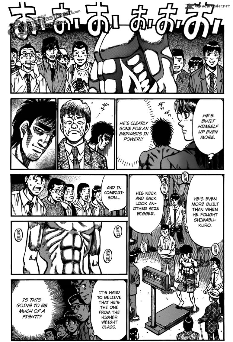 Hajime no Ippo - Chapter 927 Page 13