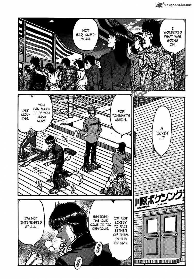 Hajime no Ippo - Chapter 929 Page 10