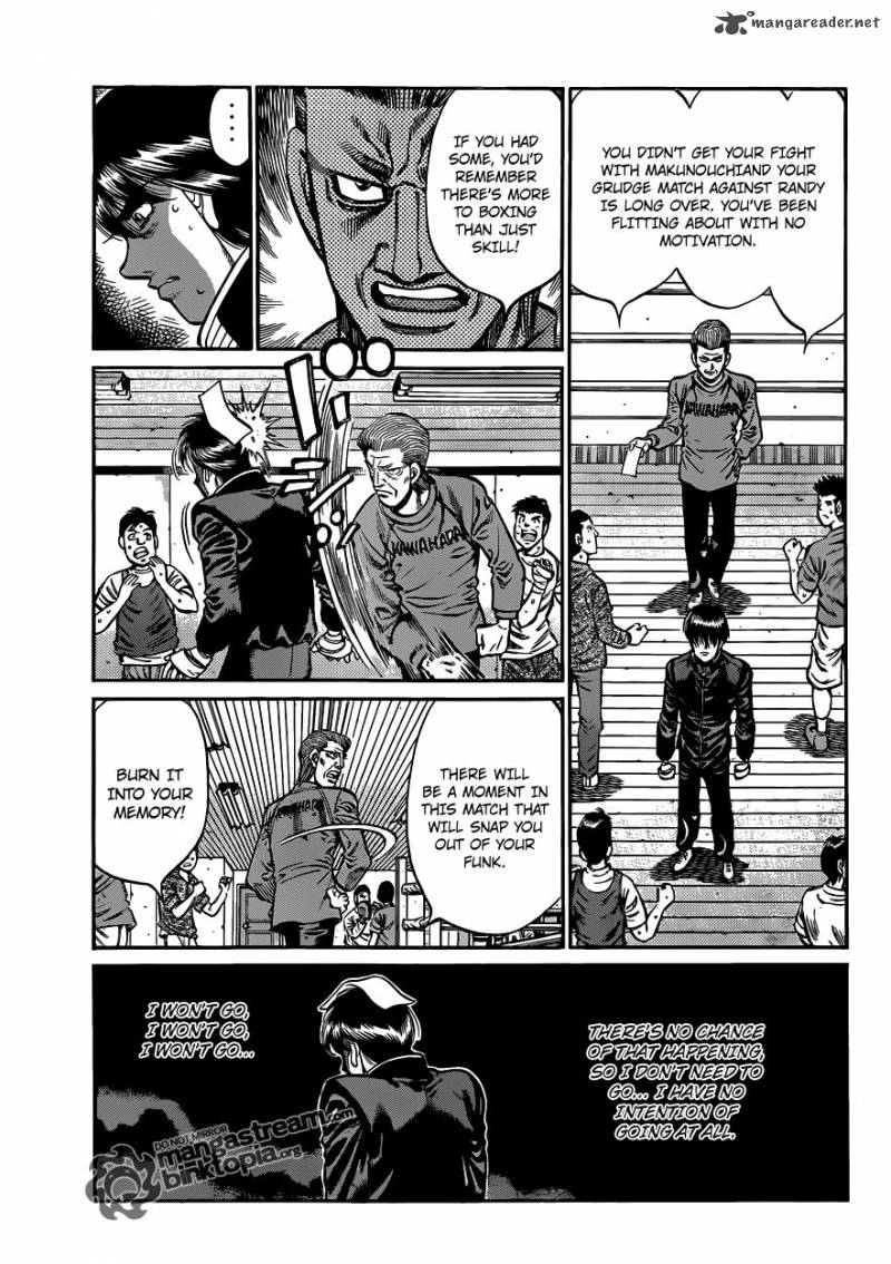 Hajime no Ippo - Chapter 929 Page 12