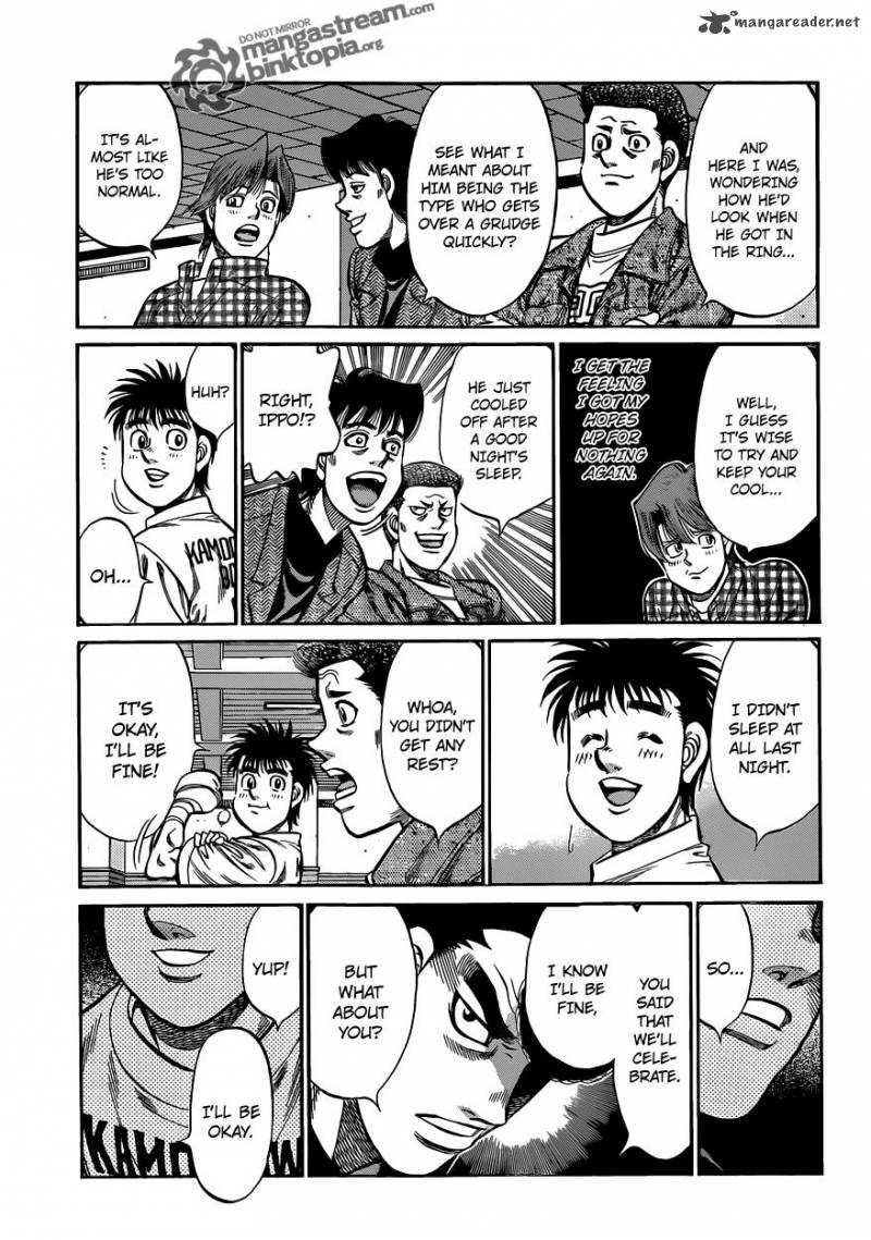 Hajime no Ippo - Chapter 929 Page 16