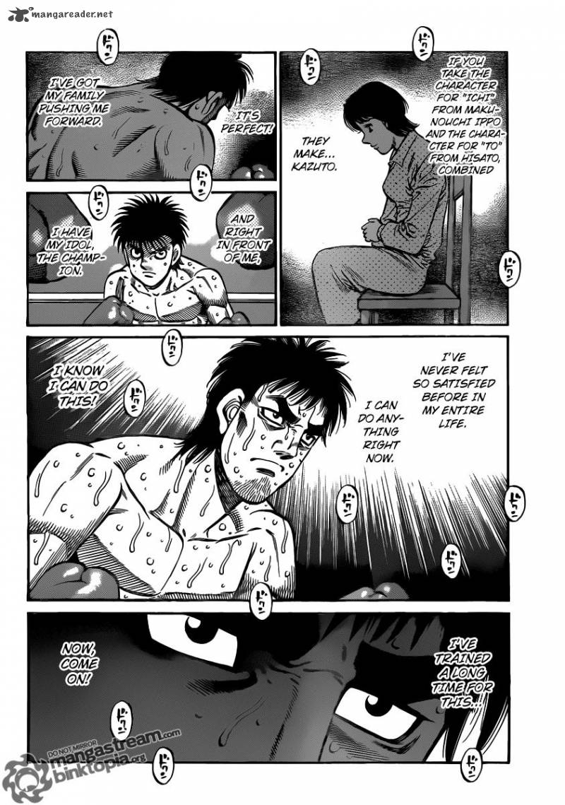 Hajime no Ippo - Chapter 935 Page 14