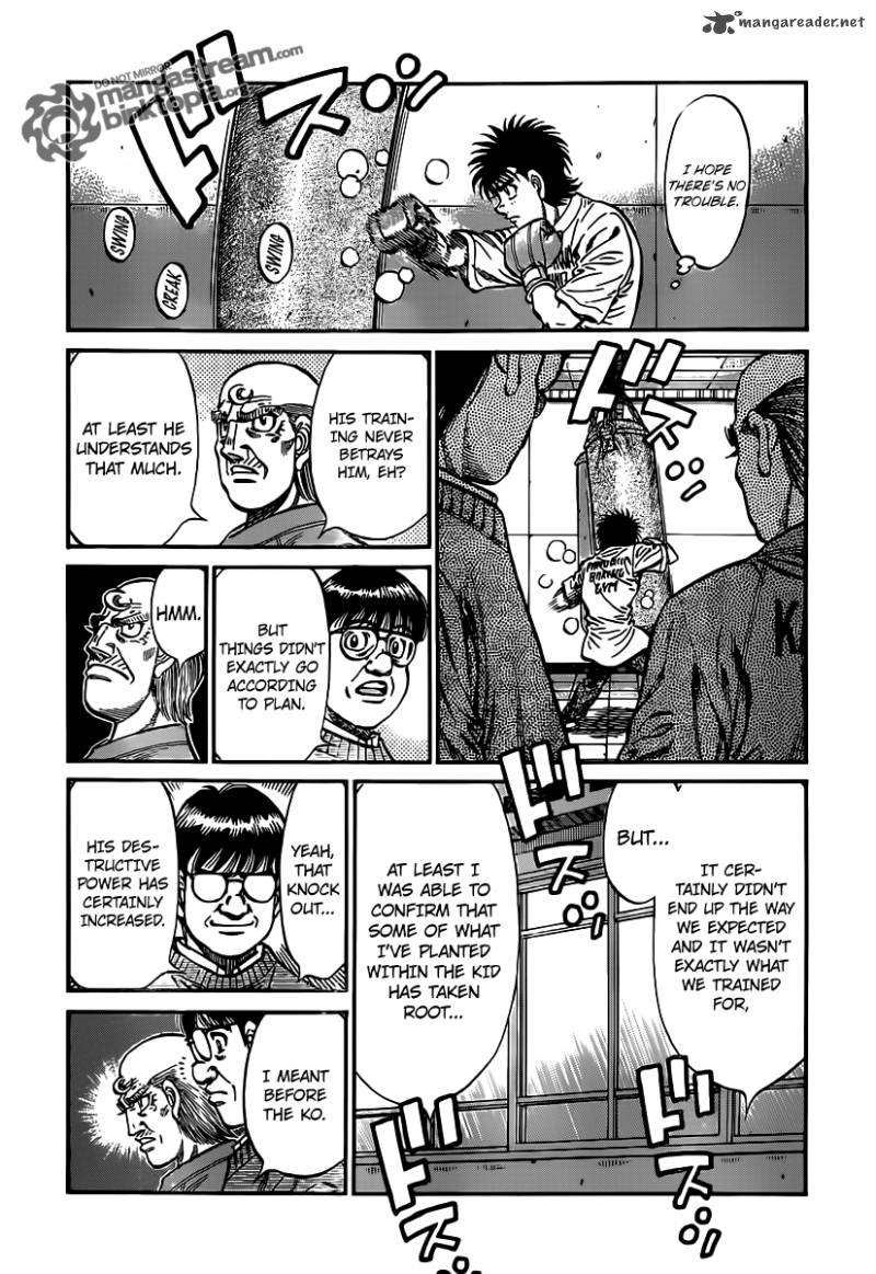 Hajime no Ippo - Chapter 945 Page 8