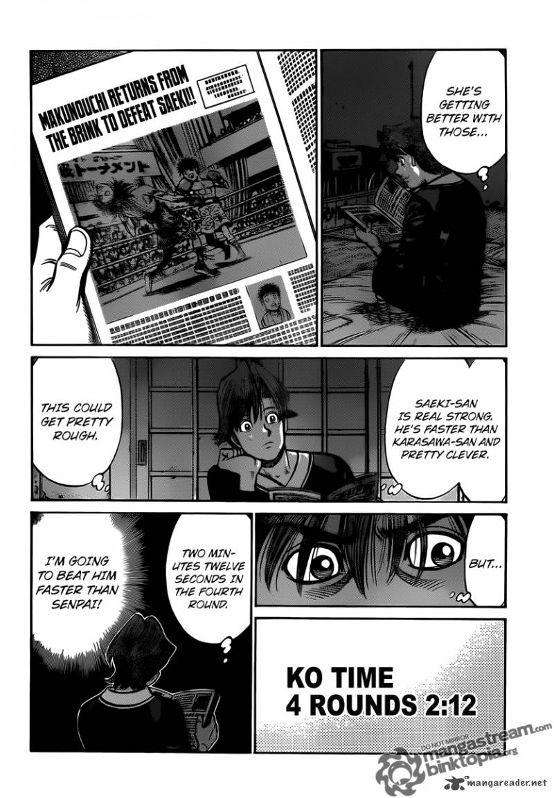 Hajime no Ippo - Chapter 952 Page 10