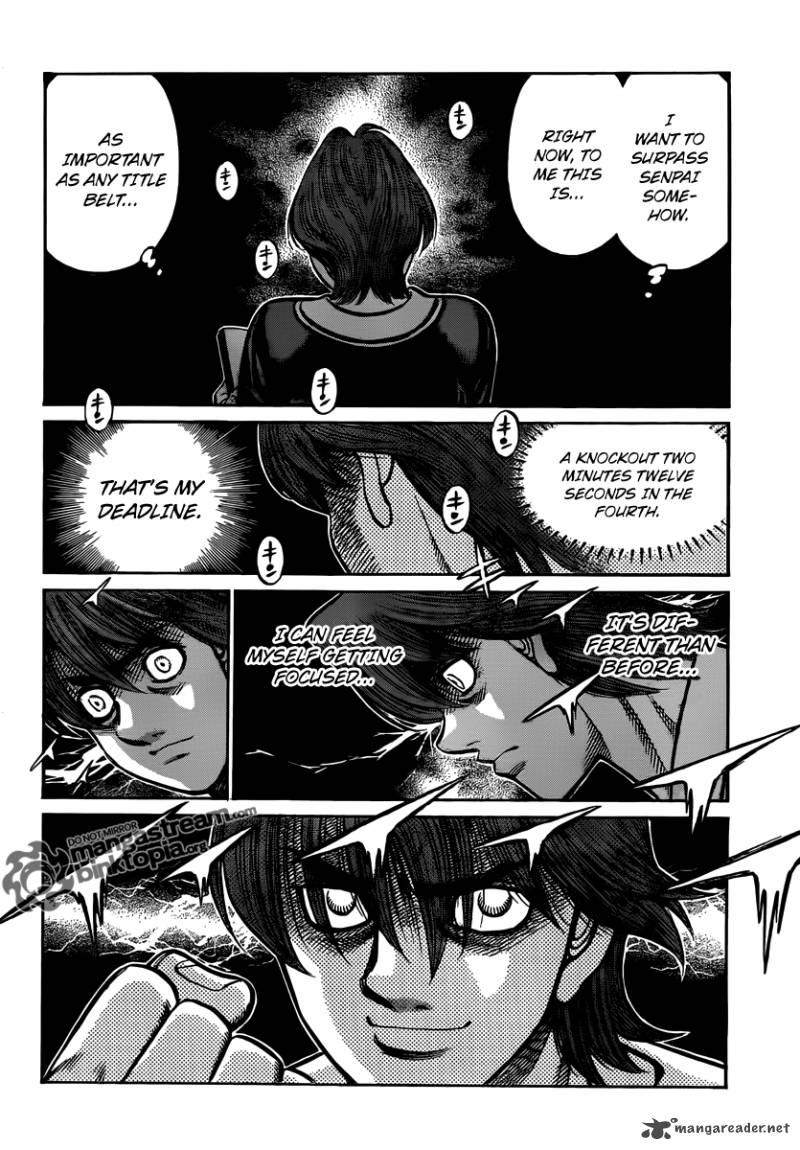 Hajime no Ippo - Chapter 952 Page 12