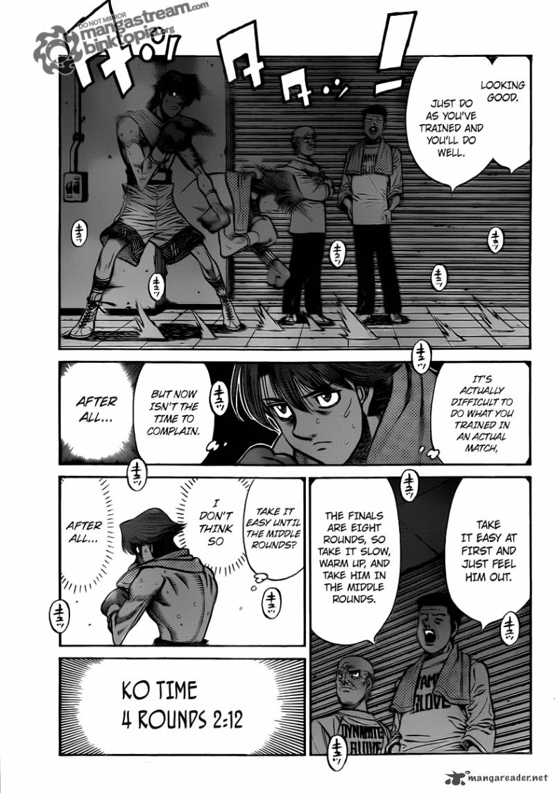 Hajime no Ippo - Chapter 953 Page 7