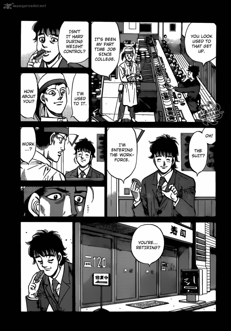 Hajime no Ippo - Chapter 959 Page 9