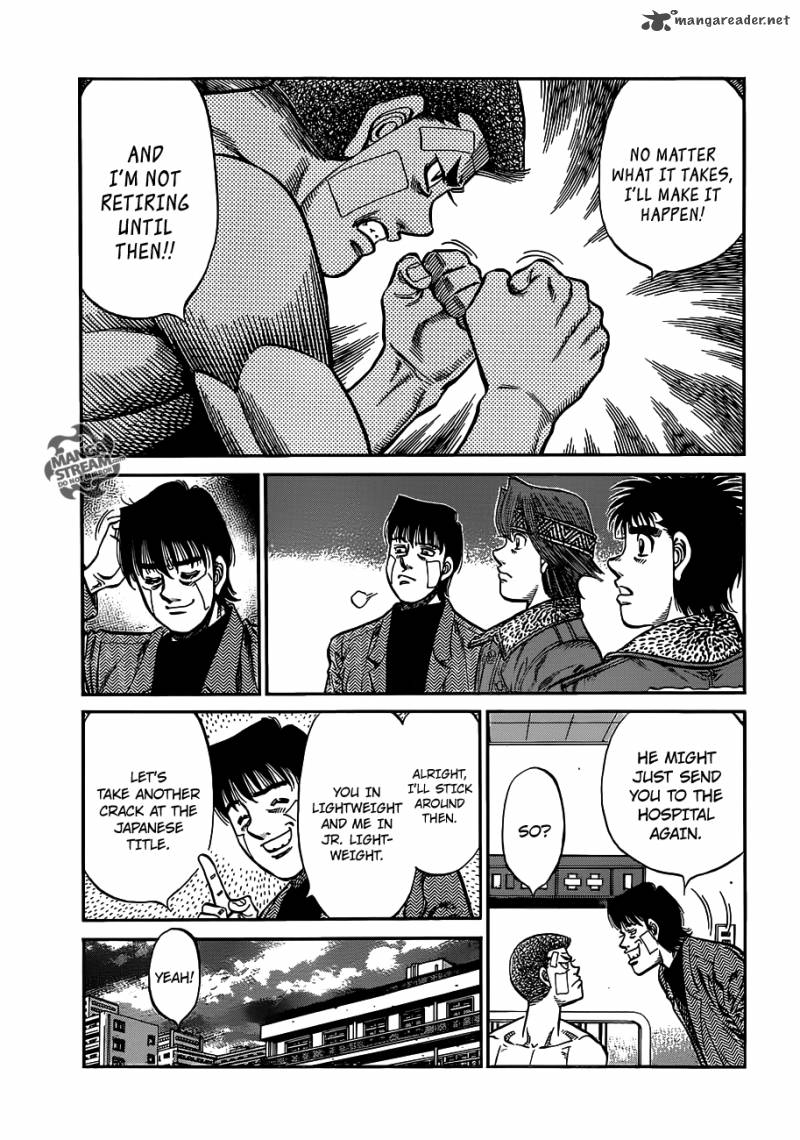 Hajime no Ippo - Chapter 979 Page 13