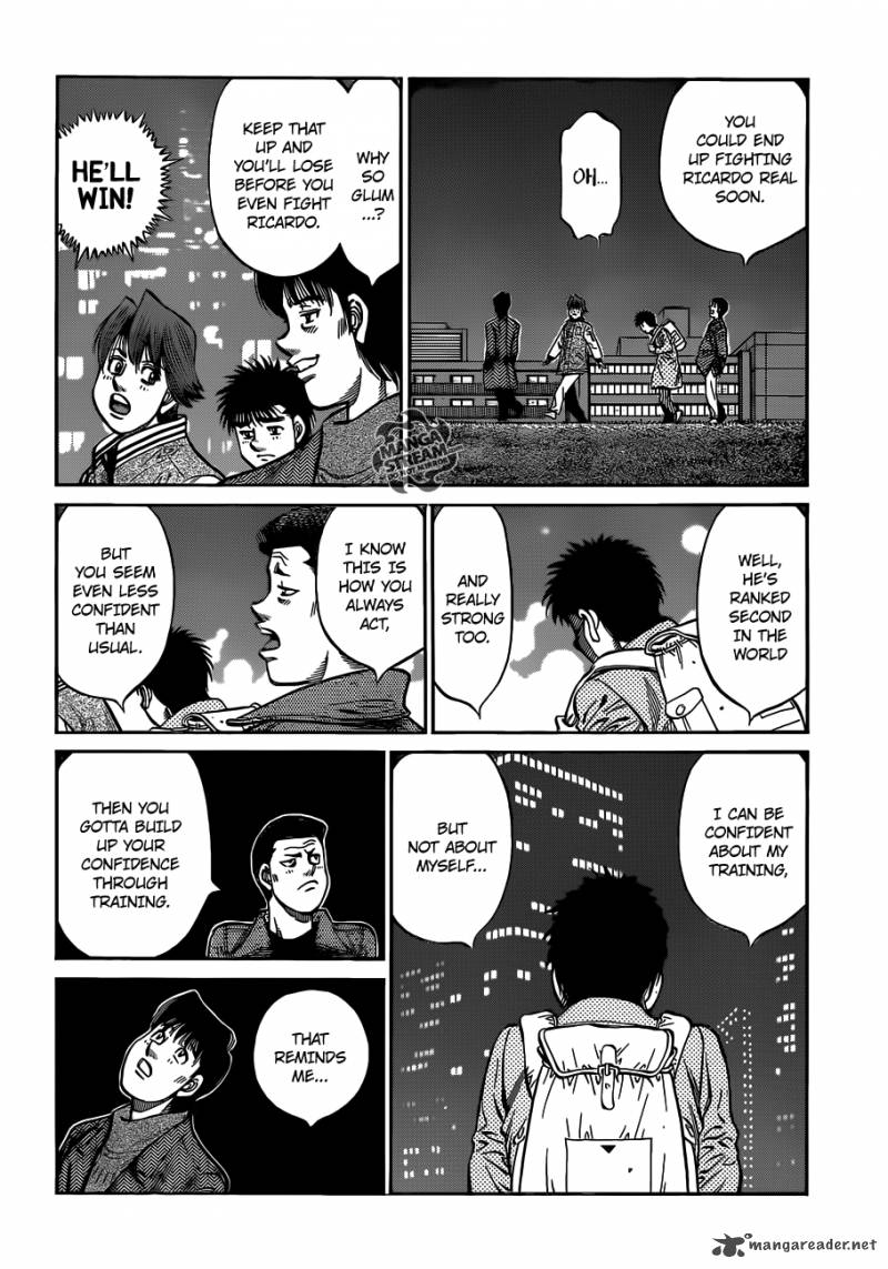 Hajime no Ippo - Chapter 981 Page 13