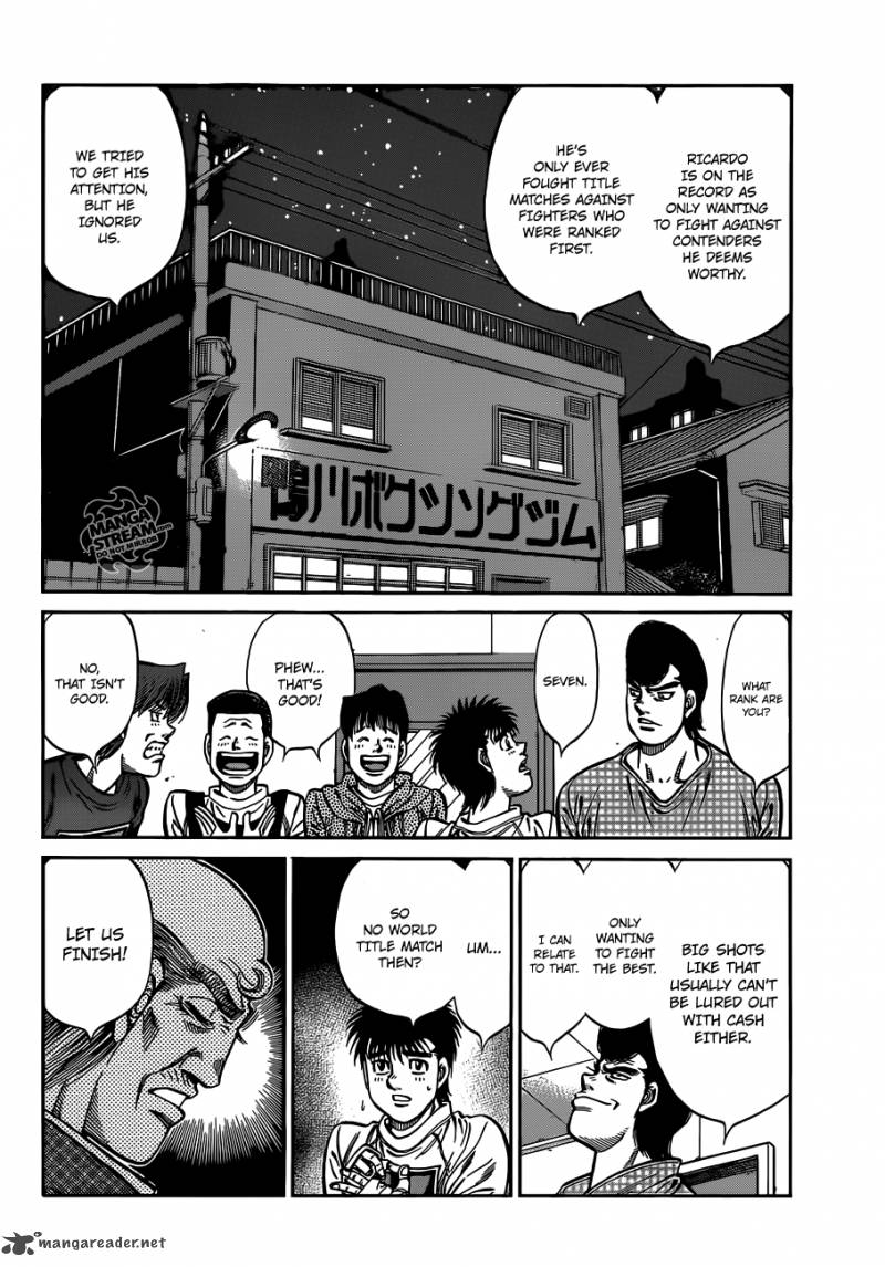 Hajime no Ippo - Chapter 981 Page 5