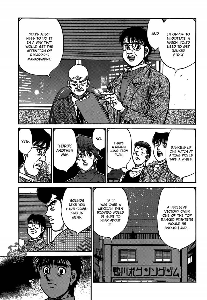 Hajime no Ippo - Chapter 981 Page 6