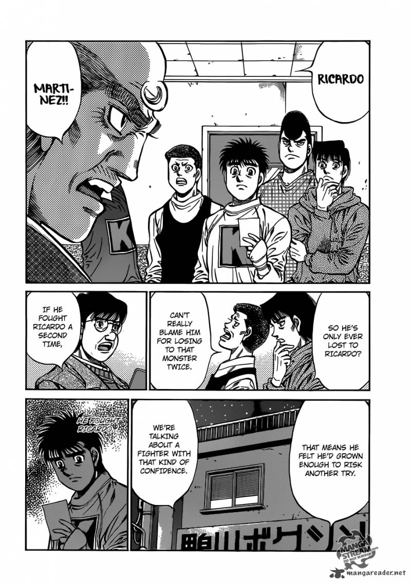 Hajime no Ippo - Chapter 981 Page 9