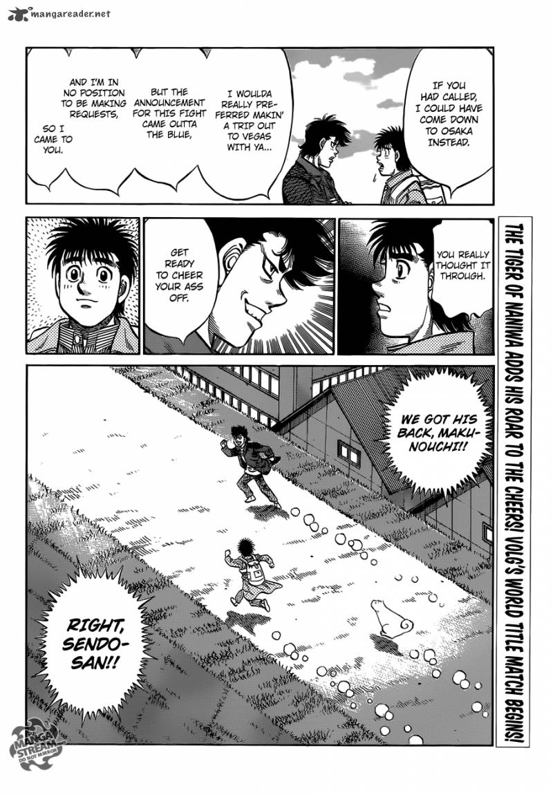 Hajime no Ippo - Chapter 982 Page 20