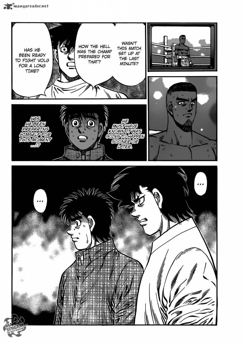 Hajime no Ippo - Chapter 986 Page 13