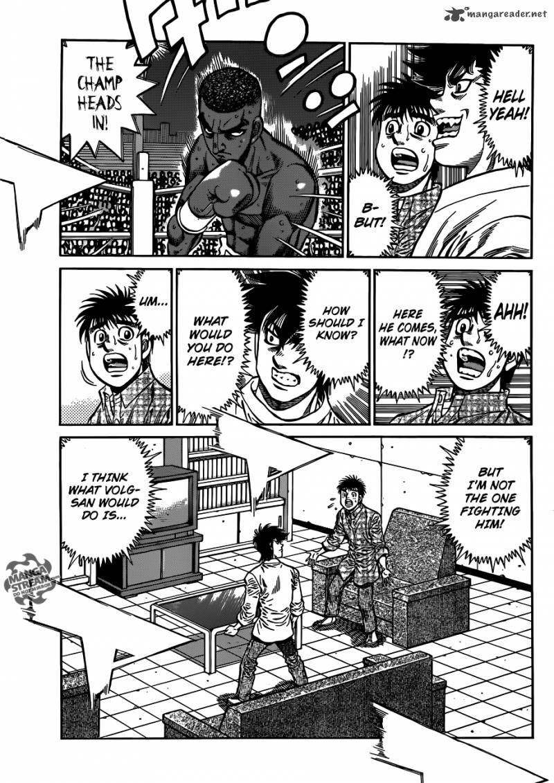 Hajime no Ippo - Chapter 987 Page 9