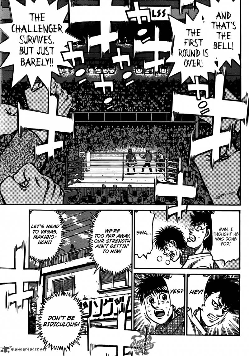 Hajime no Ippo - Chapter 990 Page 7