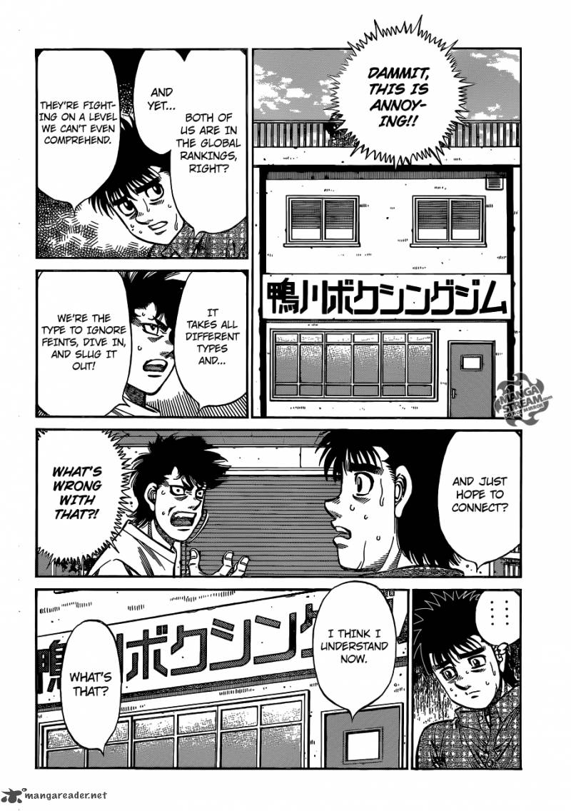 Hajime no Ippo - Chapter 997 Page 4