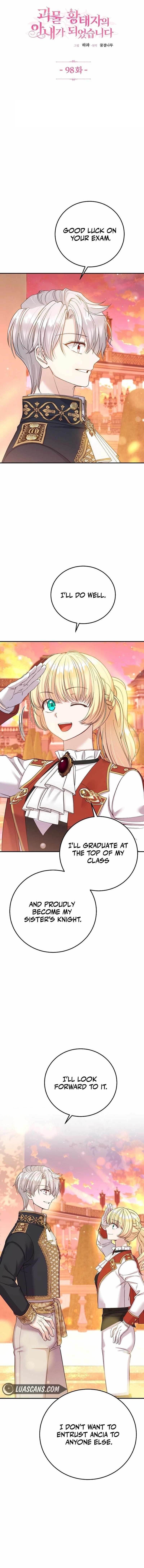 I Became the Wife of the Monstrous Crown Prince - Chapter 98 Page 1